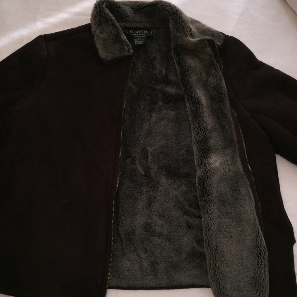 Cisco NY Faux Suede Jacket XL